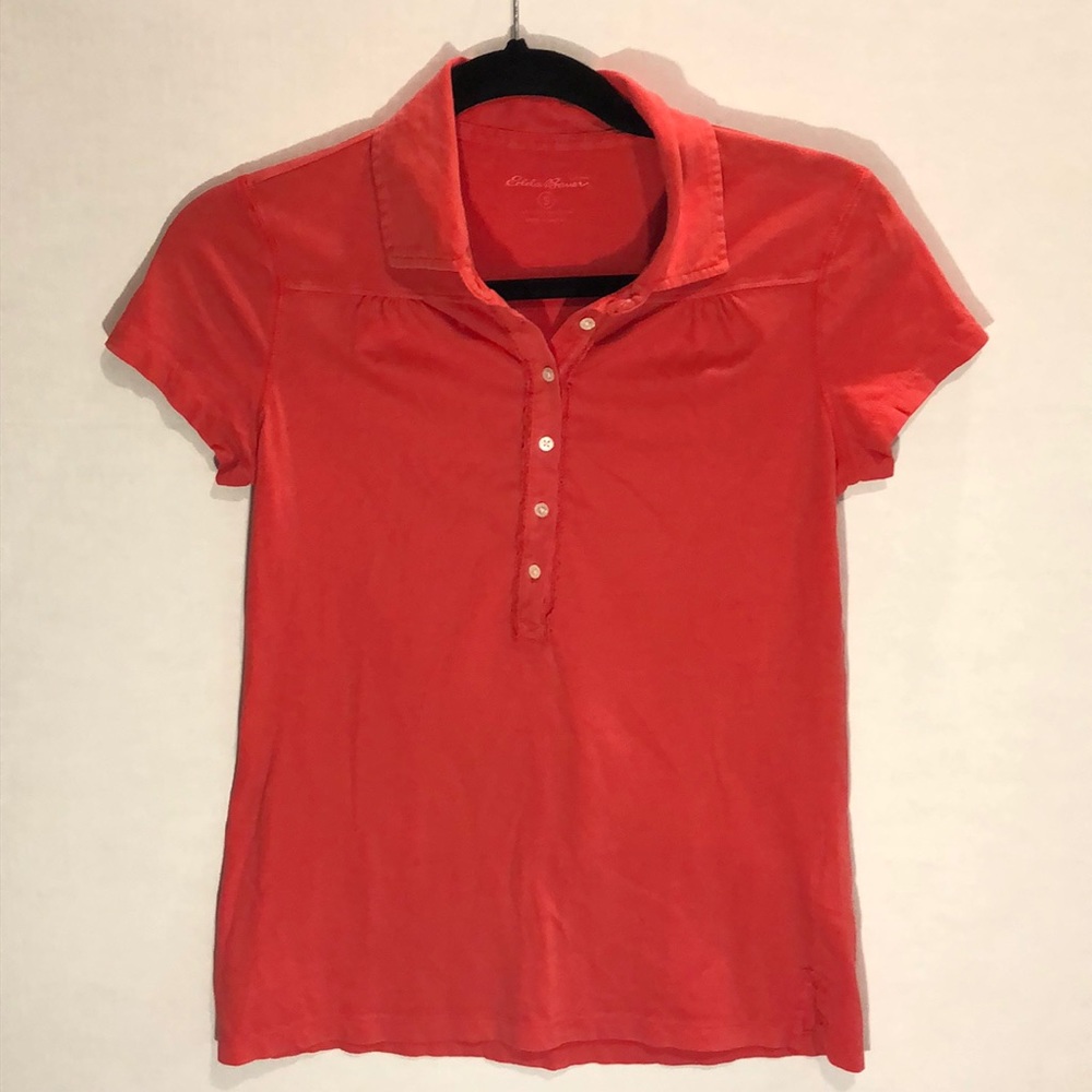Eddie Bauer Orange Polo